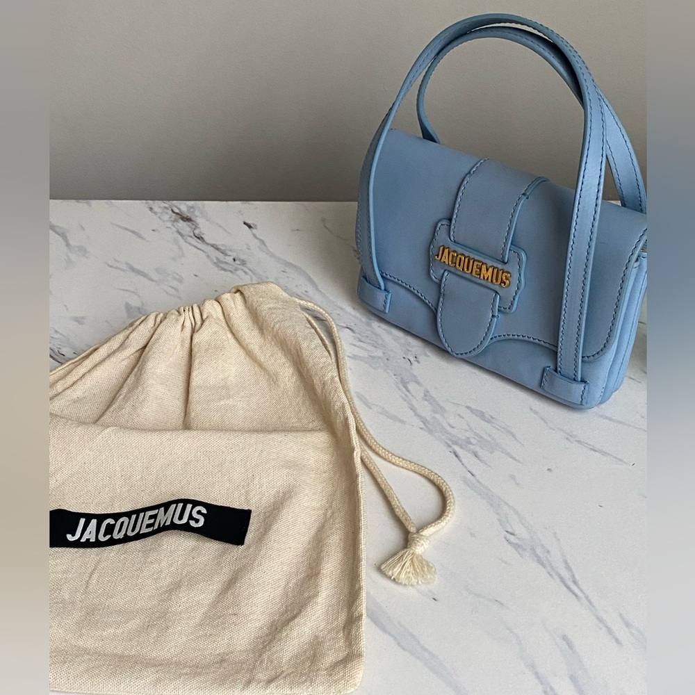 Jacquemus Le sac Minho - Light Blue - Picture 8 of 8